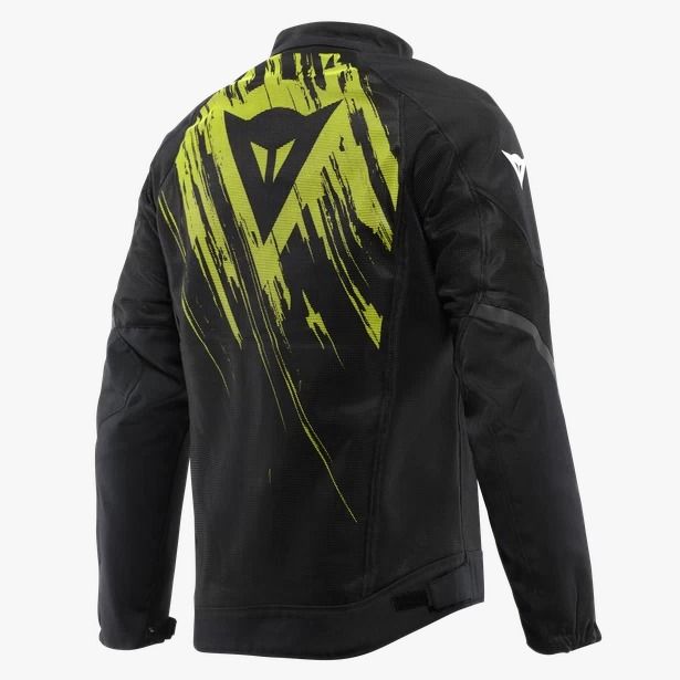 Dainese Herosphere Air Tex Jacket Black/Fluo Yellow Tarmac : Delivery in 5 days